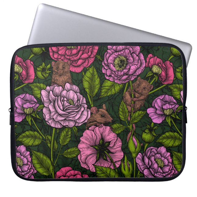 Das Mäuse-Party Laptopschutzhülle (Vorderseite)