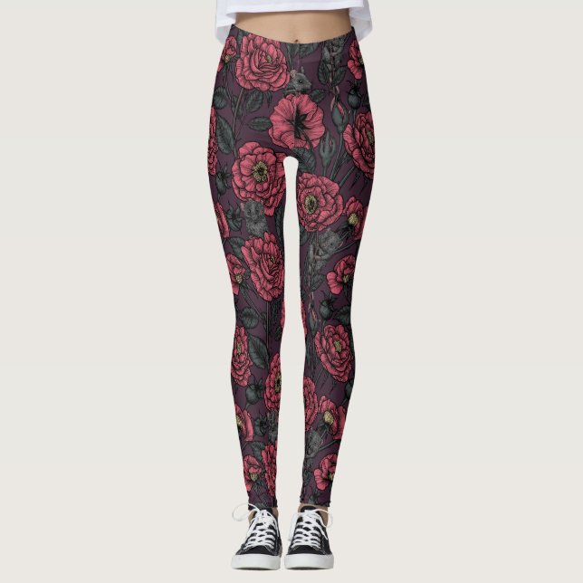 Das Mäuse-Party Leggings (Vorderseite)