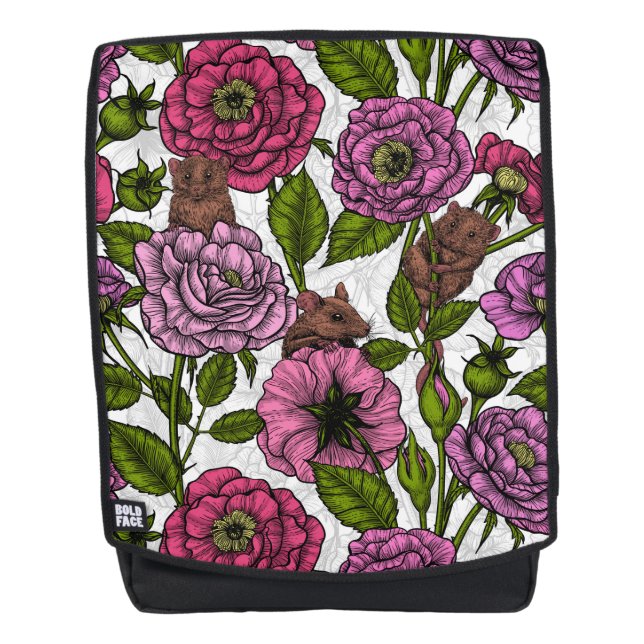 Das Mäuse-Party Rucksack (Vorderseite)