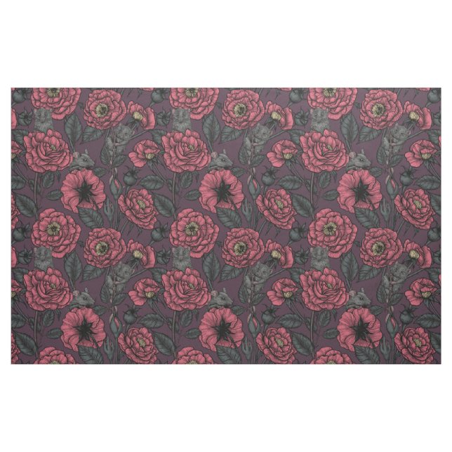 Das Mäuse-Party Stoff (Fat Quarter (45,7 x 55,9 cm))