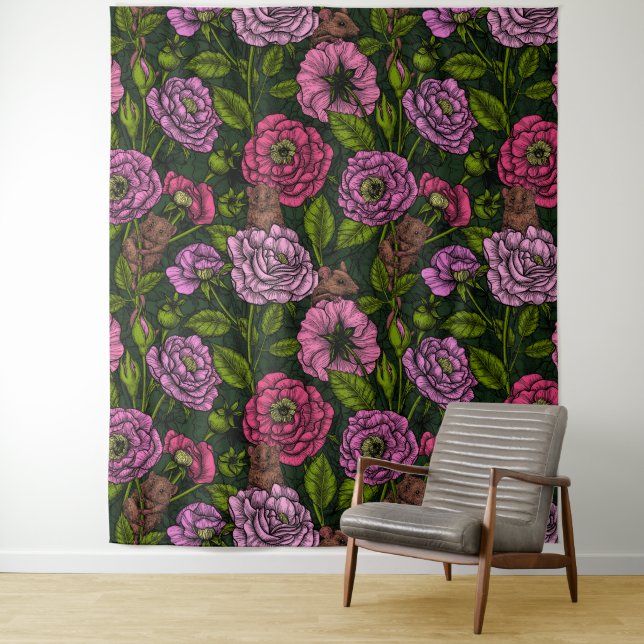 Das Mäuse-Party Wandteppich (Beispiel)