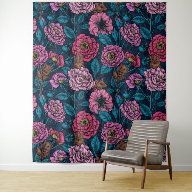 Das Mäuse-Party Wandteppich (Beispiel)