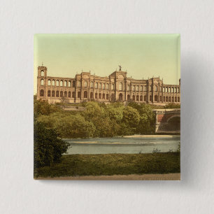Das Maximillianeum, München, Bayern, Deutschland Button