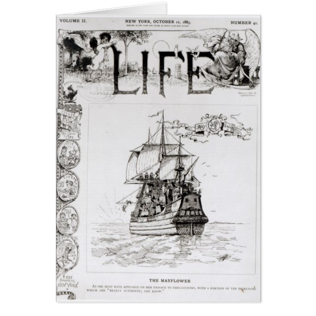 Das Mayflower, vordere Abdeckung von 'Life (Vorne)
