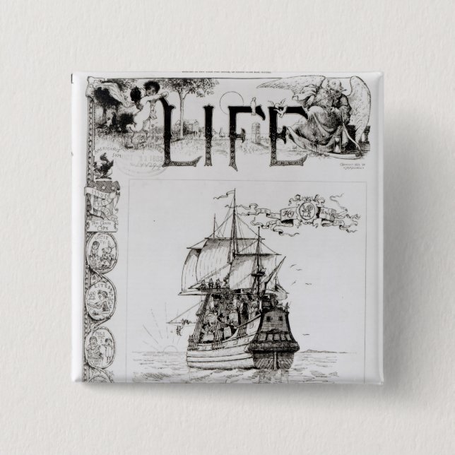 Das Mayflower, vordere Abdeckung von 'Life Button (Vorderseite)
