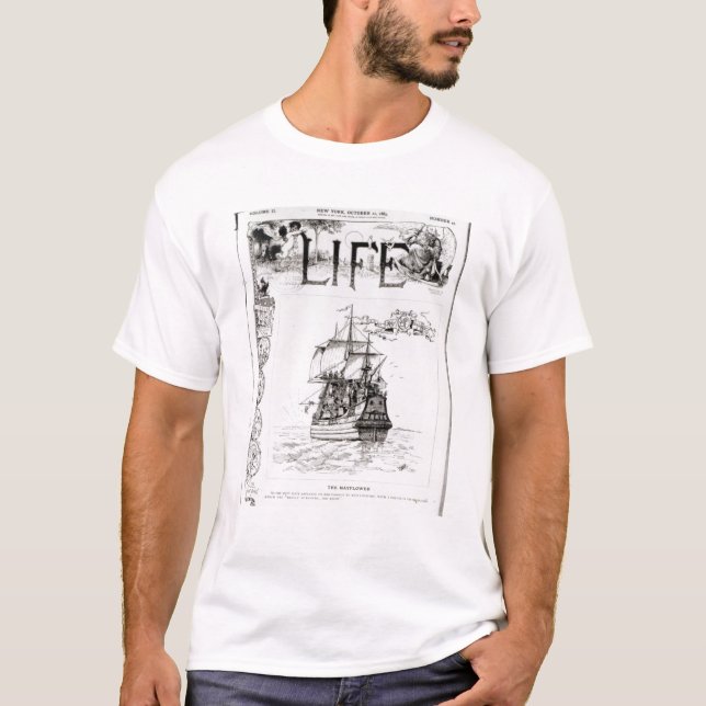 Das Mayflower, vordere Abdeckung von 'Life T-Shirt (Vorderseite)