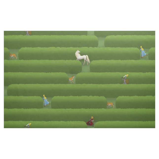 Das Maze (groß) Märchen Stoff (Fat Quarter (45,7 x 55,9 cm))