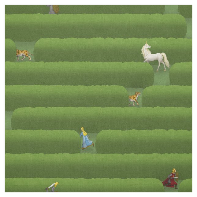 Das Maze-Märchen Stoff (Muster)