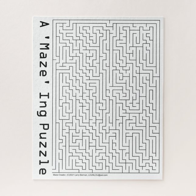 Das "Maze-Puzzle" Puzzle (Vertikal)