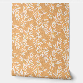 Das mediterrane Muster des weißen Olivenbaums Tapete