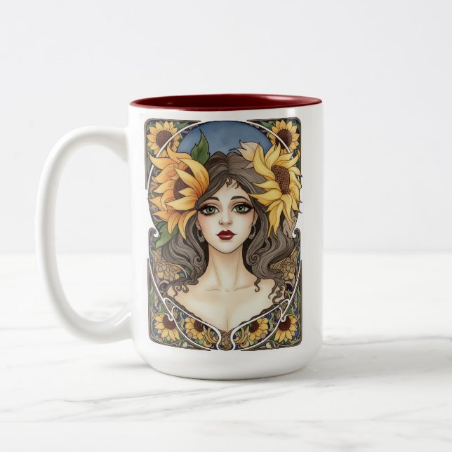 Das Medium Zweifarbige Tasse (Links)