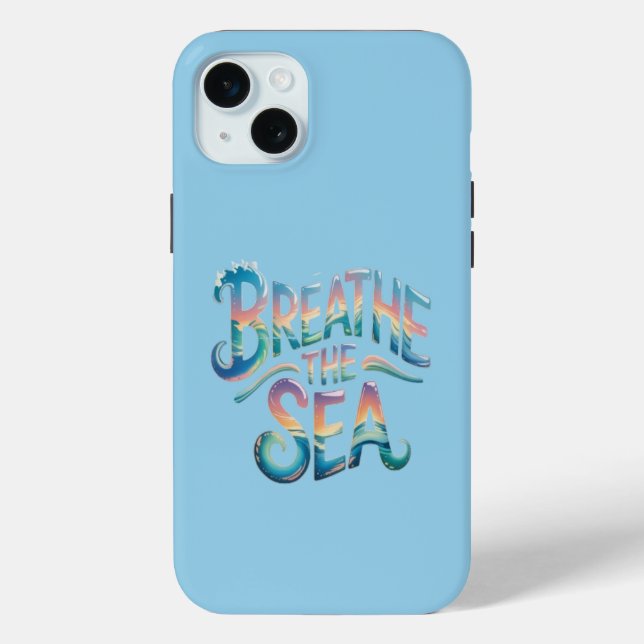 Das Meer atmen Case-Mate iPhone Hülle (Rückseite)