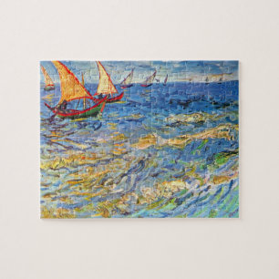 Das Meer bei Saintes-Maries durch Van Gogh Puzzle