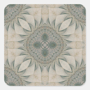 Das Meer der Aufkleber auf dem Okhotsk-Platz