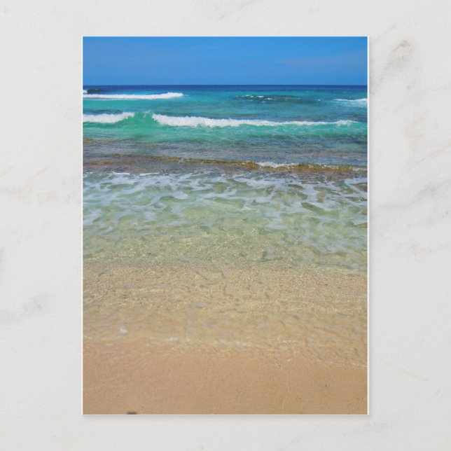 Das Meer ist ruhig Postkarte (Vorderseite)
