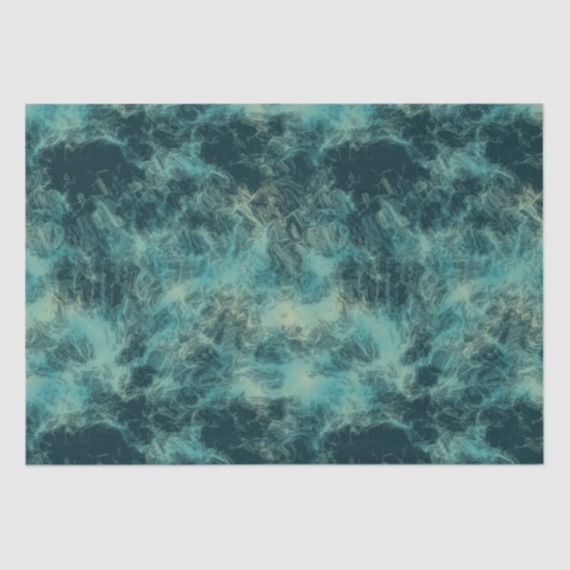 Das Meer Seidenpapier (Vorderseite)