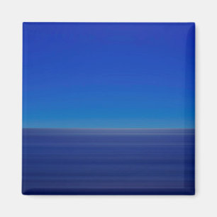 "Das Meer trifft auf den Himmel kurz vor Sonnenauf Magnet