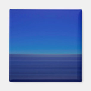 "Das Meer trifft den Himmel kurz vor Sonnenaufgang Magnet