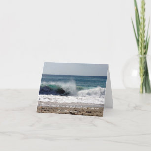 Das Meer von Wonder Noecard Karte