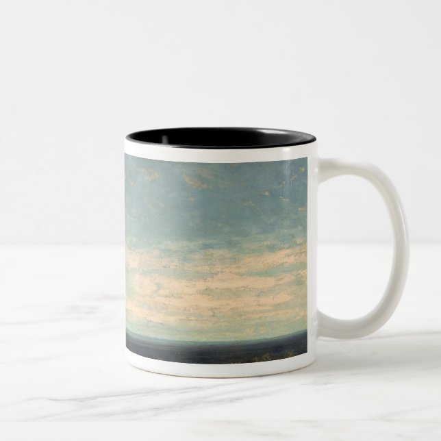 Das Meer Zweifarbige Tasse (Rechts)