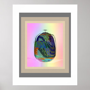 Das mehrfarbige JAR-Poster + Einsteckmatte Poster