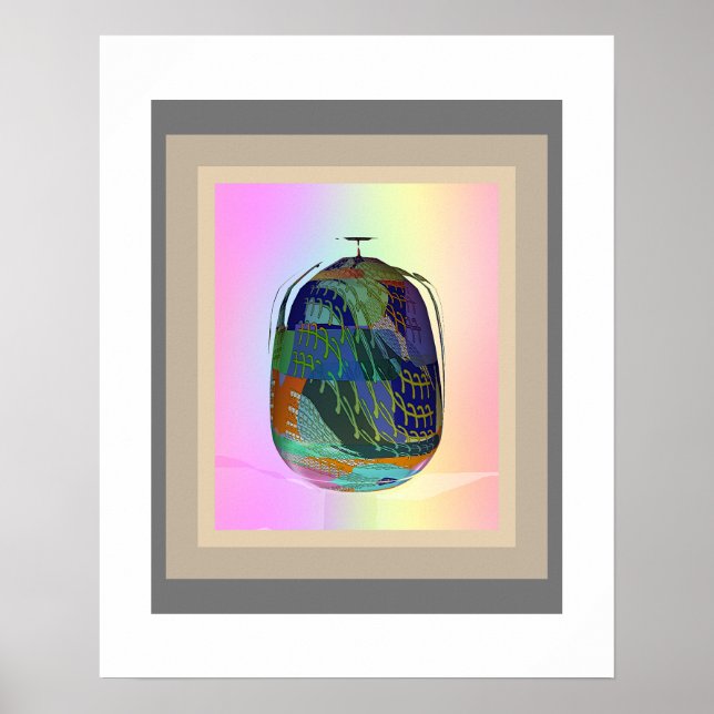 Das mehrfarbige JAR-Poster + Einsteckmatte Poster (Vorne)