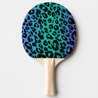 Das mehrfarbige Leopard-Design 6 Tischtennis Schläger