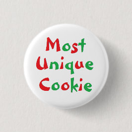 "Das meiste einzigartige Plätzchen-" Preis-Button Button