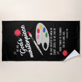 Das Meisterwerk des Gottes Strandtuch