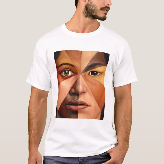 Das menschliche Gesicht T-Shirt (Vorderseite)
