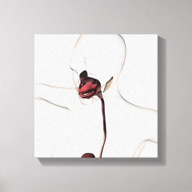 Das menschliche Verdauungssystem 3 Leinwanddruck (Vorderseite)