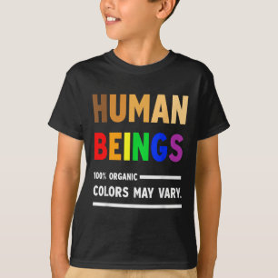 Das menschliche Wesen, 100% Bio Farben zu sein, ka T-Shirt