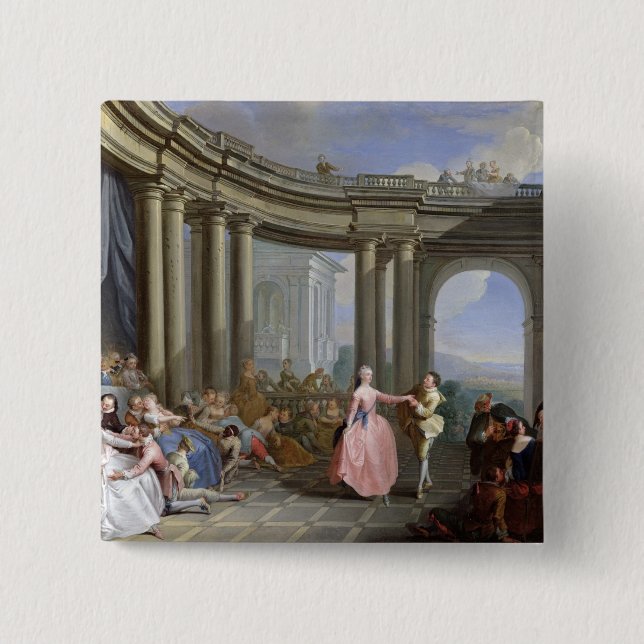 Das Menuett Button (Vorderseite)