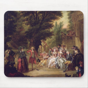 Das Menuett unter der Eiche, 1787 Mousepad