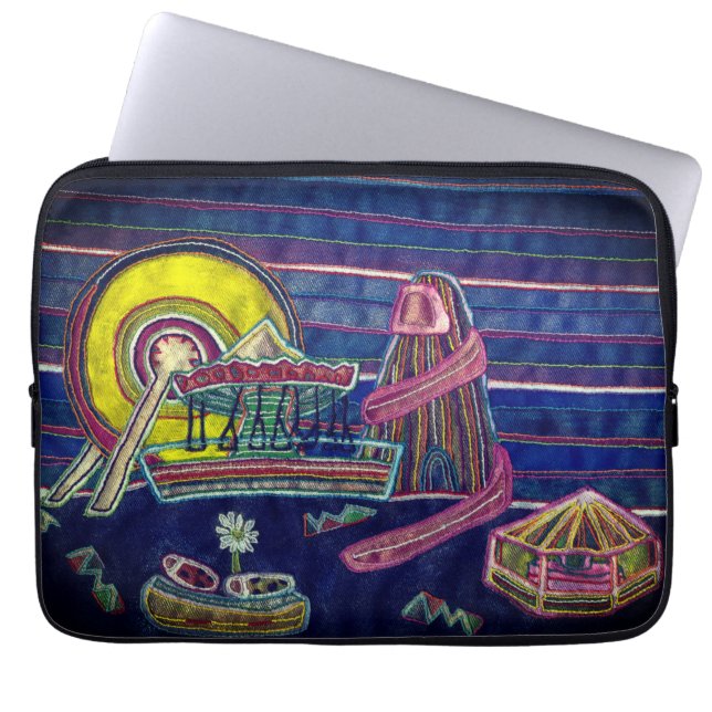 Das Messegelände Laptopschutzhülle (Vorderseite)