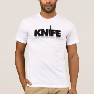 Das Messer-T-Shirt der Männer T-Shirt