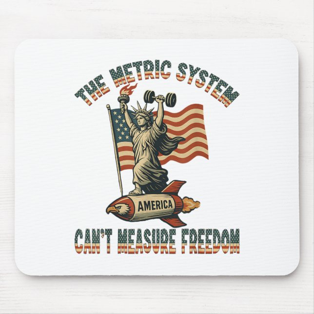 Das metrische System kann den Dom 4. J nicht messe Mousepad (Vorne)