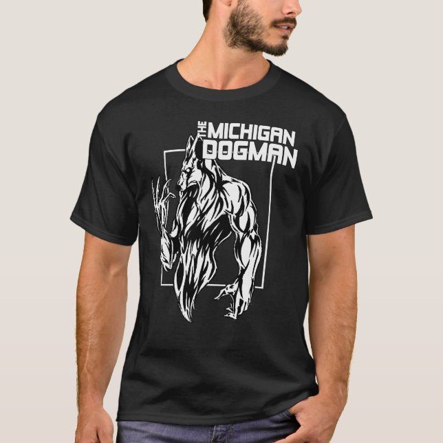 Das Michigan Dogman T-Shirt (Vorderseite)
