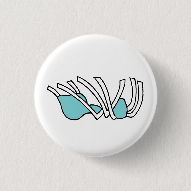 Das Middlesex-Krankenhaus-tote Ameisen-Abzeichen Button (Vorderseite)