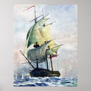 Das Mighty Ship-Poster Poster