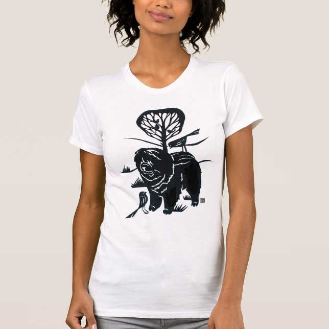 DAS MIGRATIONS-Kleid T-Shirt (Vorderseite)