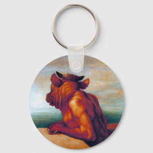 Das Minotaur durch George Frederic Watts Schlüsselanhänger