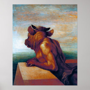 Das Minotaur durch Watt - Version 2 Poster