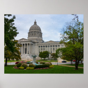 Das Missouri-Kapitol Poster