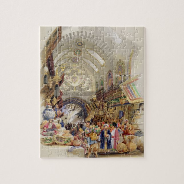 Das Missr Tcharsky oder ägyptischer Markt, in Puzzle (Vertikal)