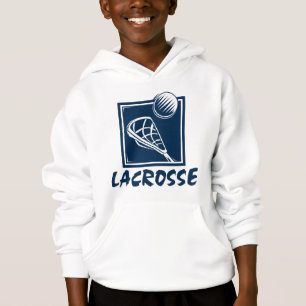 Das mit Kapuze Sweatshirt des Lacrosse-Kindes