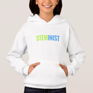 Das mit Kapuze Sweatshirt STEMinist Mädchen