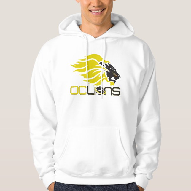 Das mit Kapuze Sweatshirt TEAM-OC-LÖWEN Männer (Vorderseite)