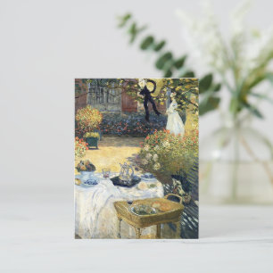 Das Mittagessen Claude Monet RSVP Karte