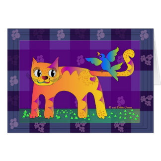 Das Mittagessen der Katze durch Debbie Jensen